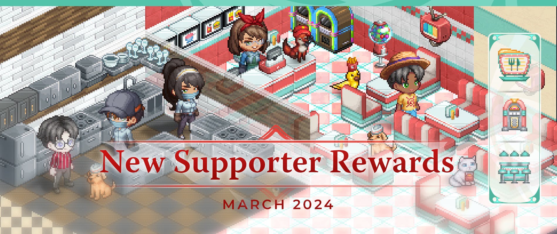 March 2024 Supporter Rewards